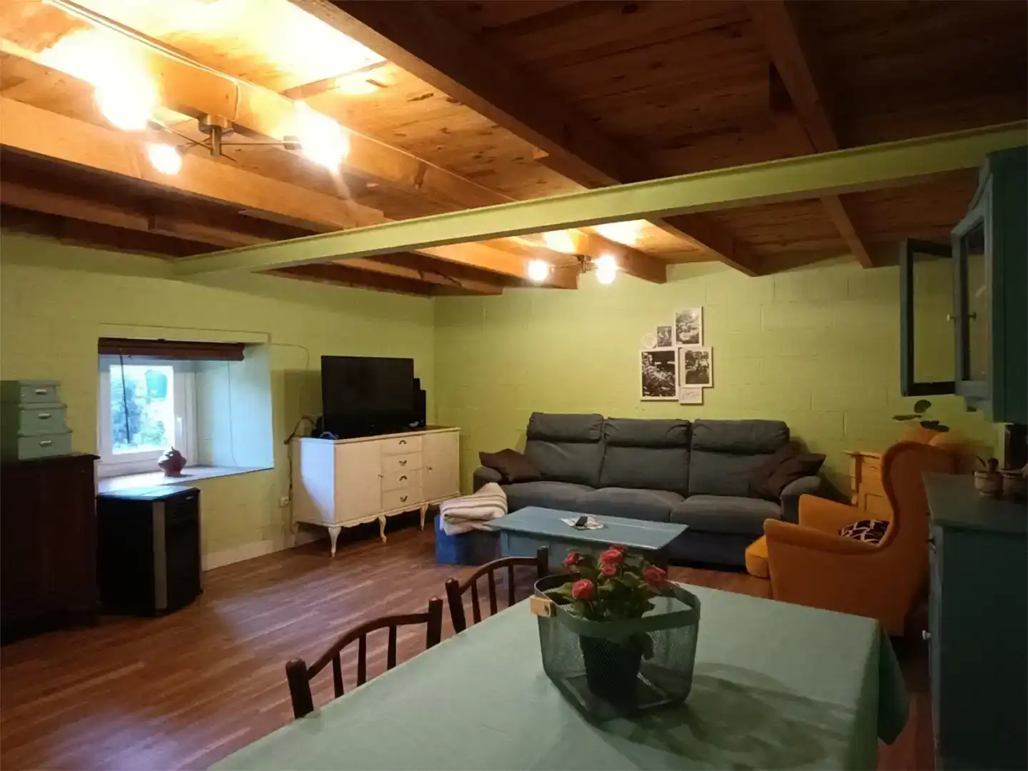 Sala d'estar de Casa adosada en venda en Soto y Amío, León