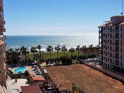 Bedroom of Apartment for sale in Oropesa del Mar / Orpesa  with Air Conditioner, Terrace and Swimming Pool