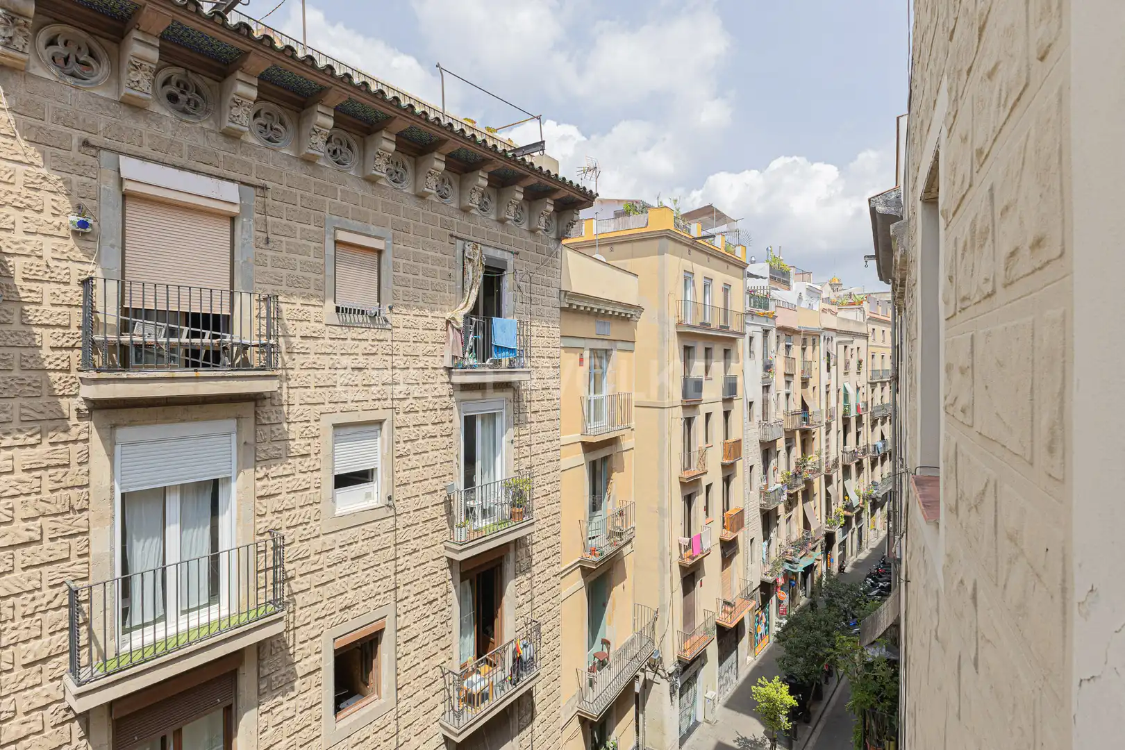 Exterior view of Flat for rent in Barcelona  with Air Conditioner, Heating and Furnished