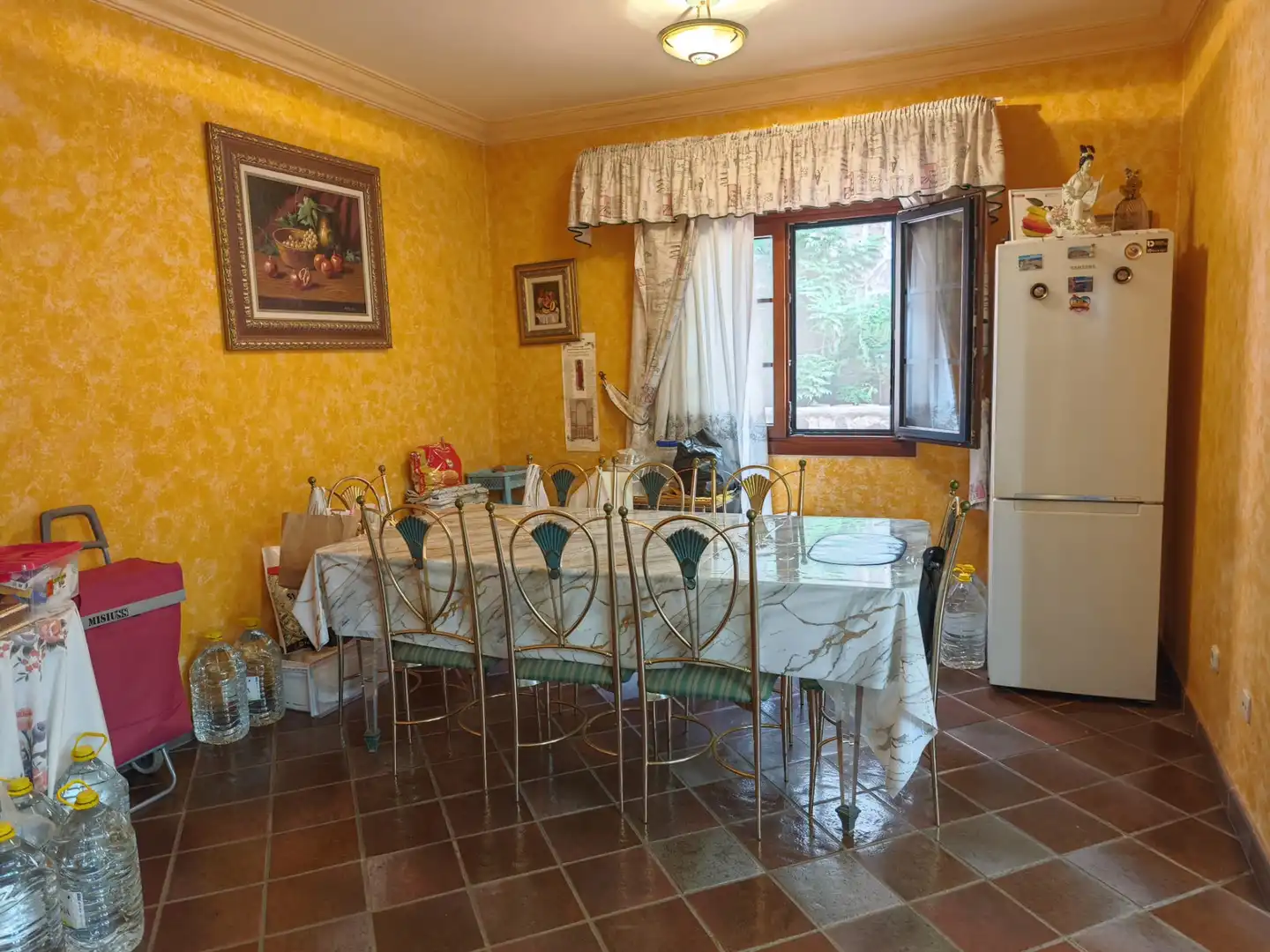 Menjador de Casa o xalet en venda en San Bartolomé de Tirajana amb Aire condicionat, Jardí privat i Terrassa