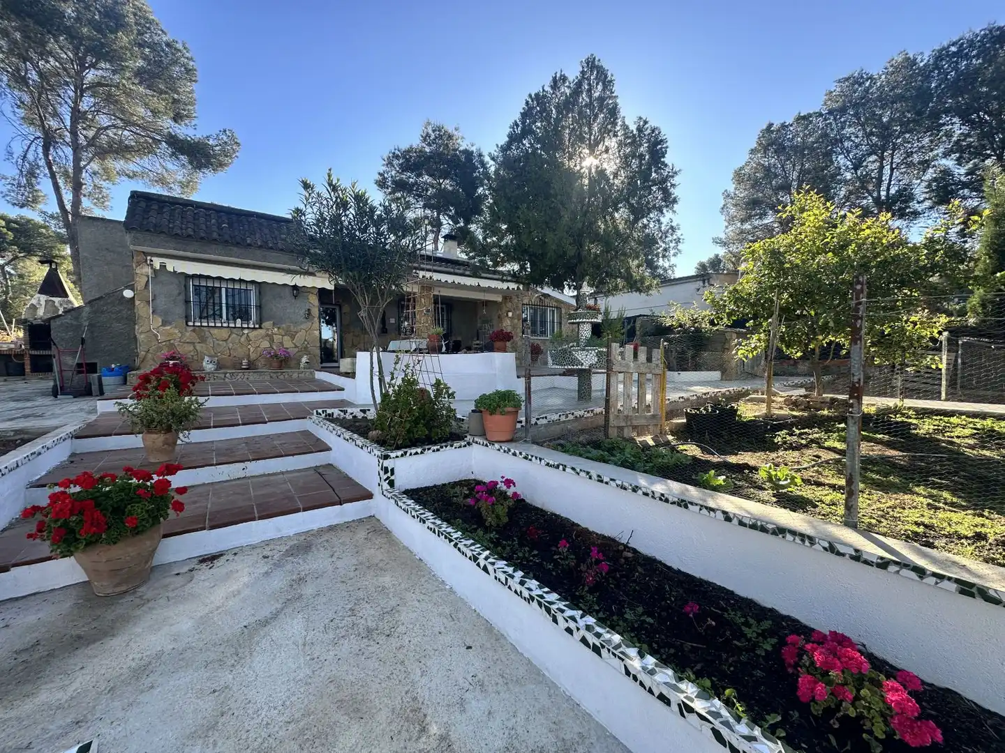Garden of Houses for sale in Alfara de la Baronia  with Heating, Private garden and Terrace
