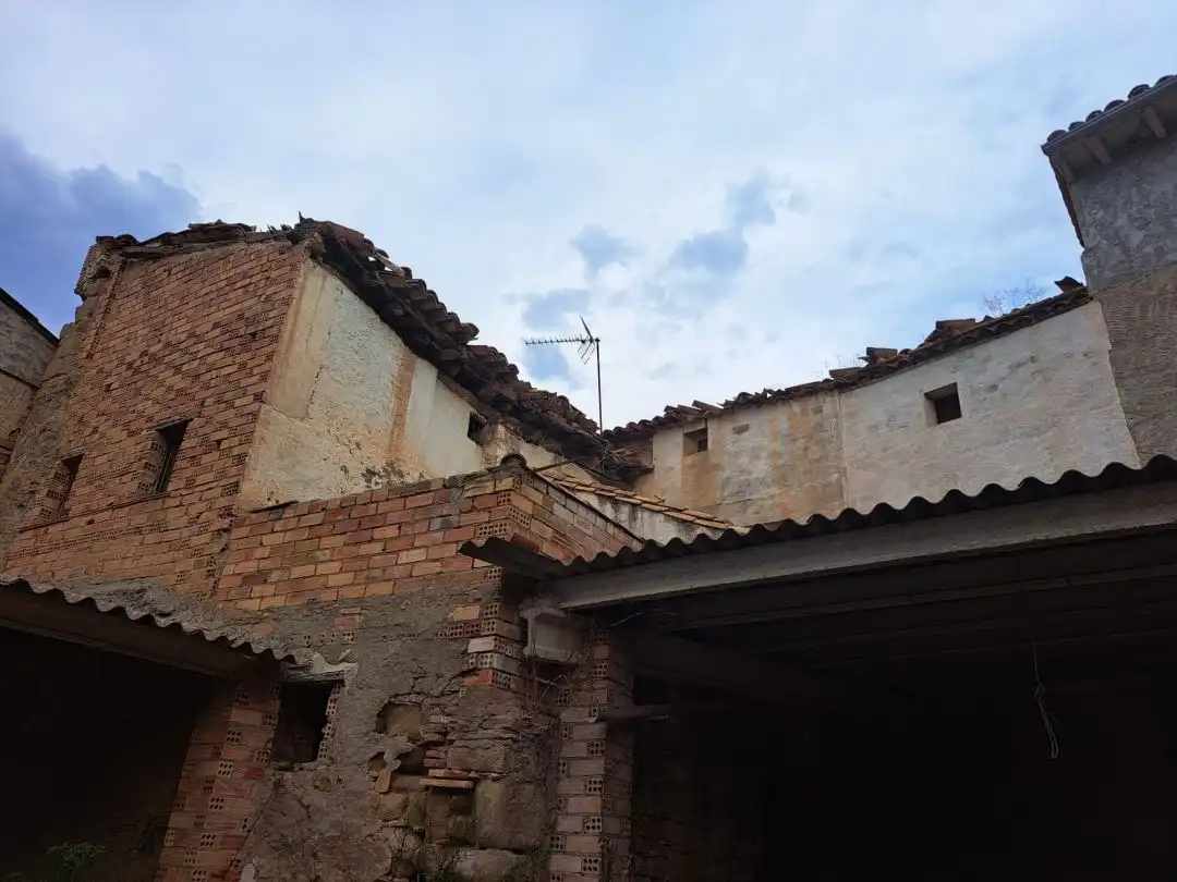 Vista exterior de Casa o chalet en venta en Casbas de Huesca con Jardín privado y Terraza