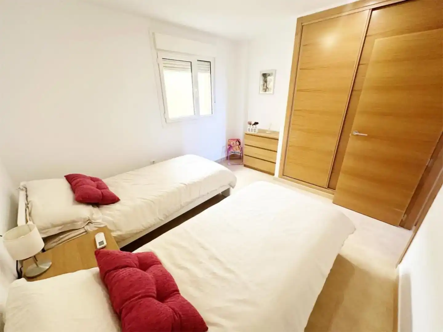 Schlafzimmer von Wohnung zur Miete in Torre-Pacheco mit Klimaanlage und Balkon