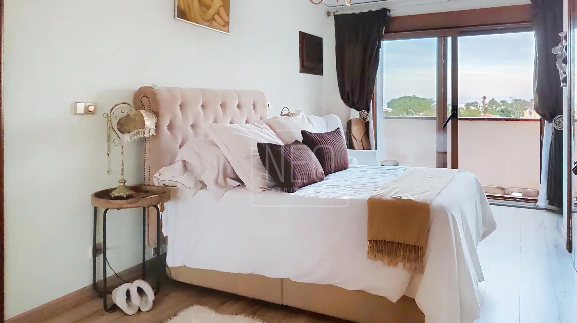 Bedroom of Attic for sale in Dénia  with Air Conditioner, Private garden and Terrace