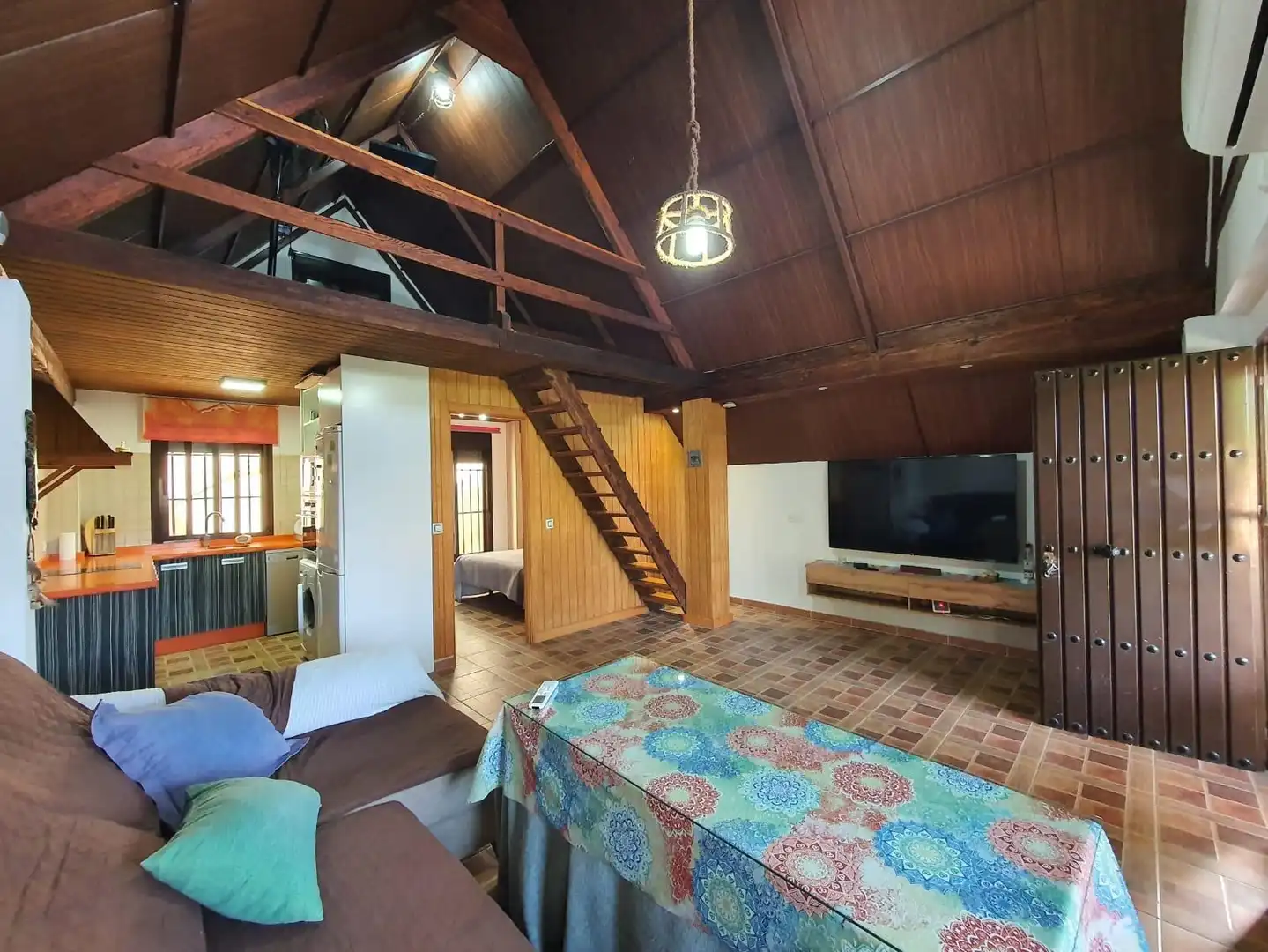Sala de estar de Casa o chalet en venta en Chipiona con Aire acondicionado, Jardín privado y Terraza