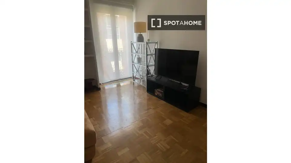 Sala d'estar de Apartament per a compartir en Madrid amb Aire condicionat, Calefacció i Terrassa