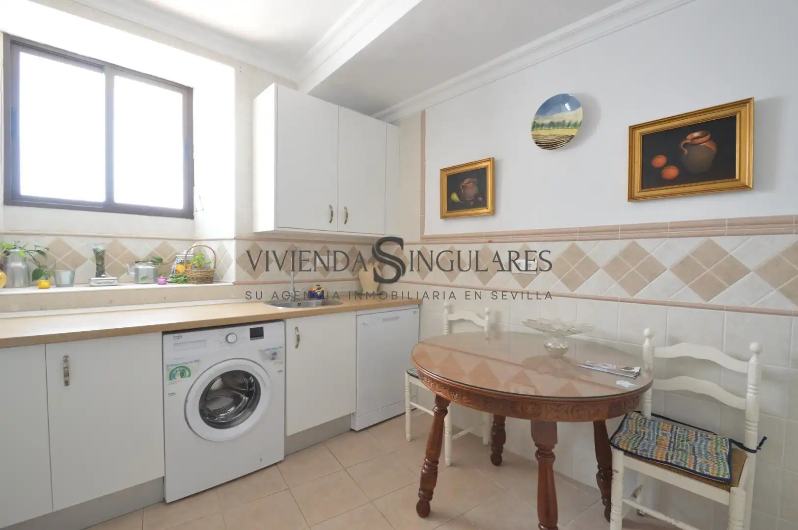 Cocina de Casa adosada en venta en Cazalla de la Sierra con Aire acondicionado, Calefacción y Terraza