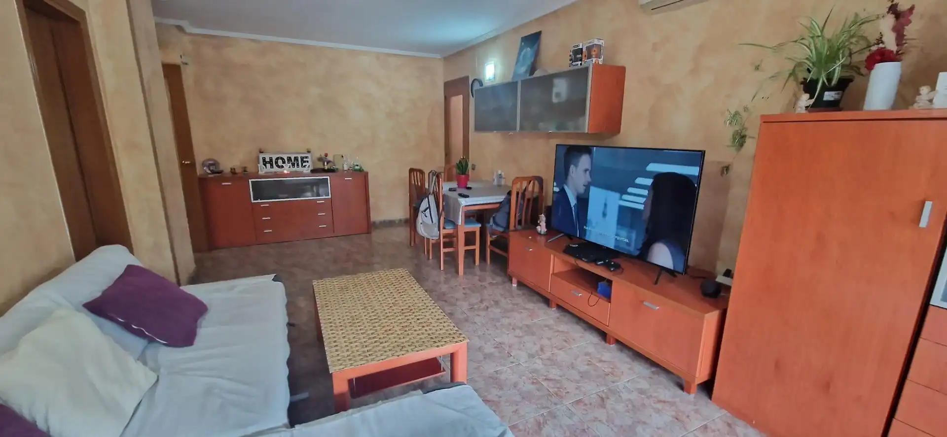 Sala de estar de Piso en venta en Sabadell con Aire acondicionado y Balcón