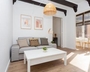 Living room of Apartment to rent in  Barcelona Capital  with Air Conditioner, Furnished and Washing machine