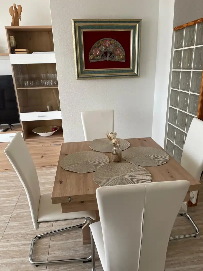 Esszimmer von Wohnung zur Miete in Águilas mit Möbliert und Balkon