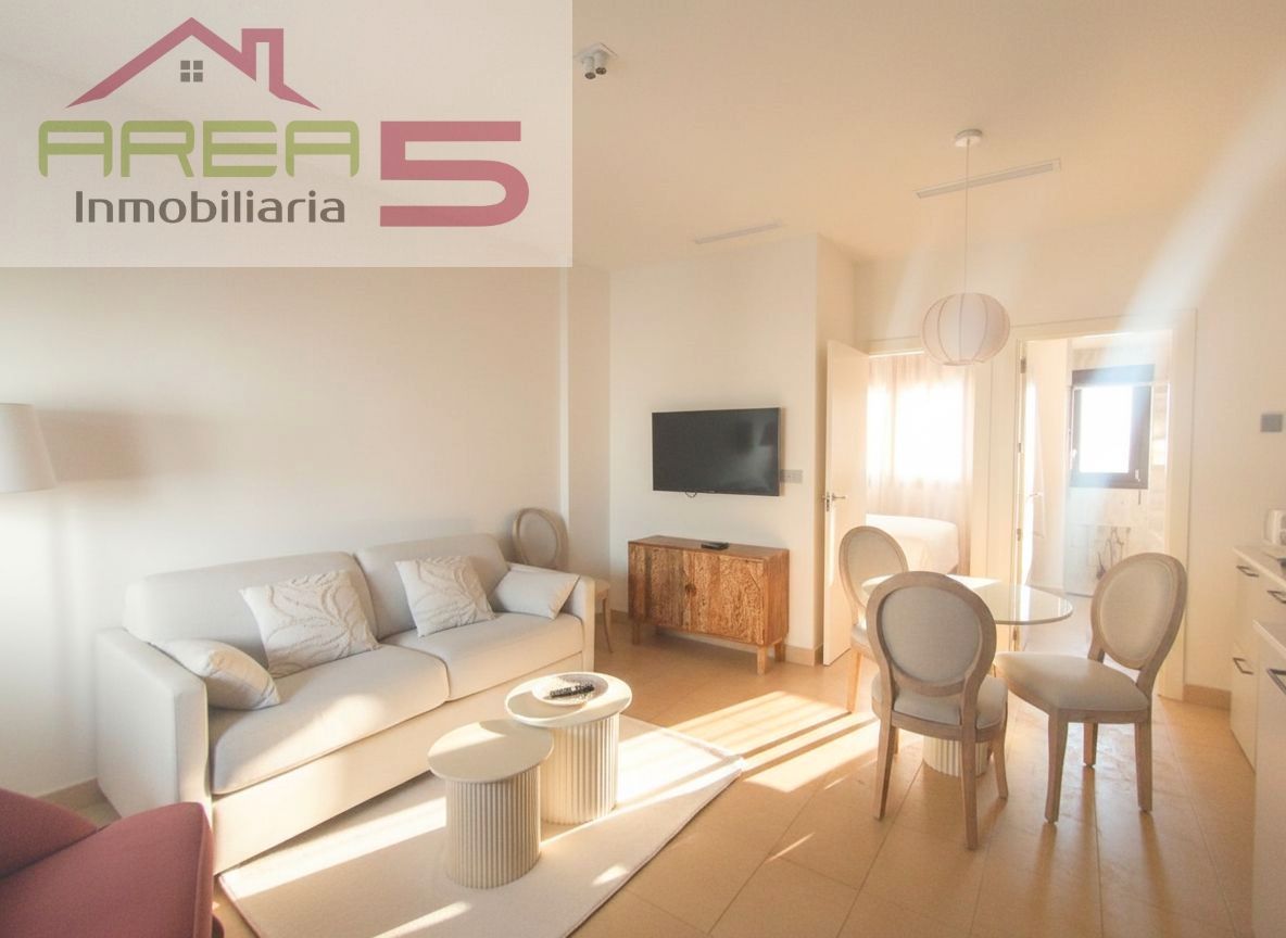 Dormitori de Apartament de lloguer en Mérida amb Aire condicionat, Calefacció i Moblat