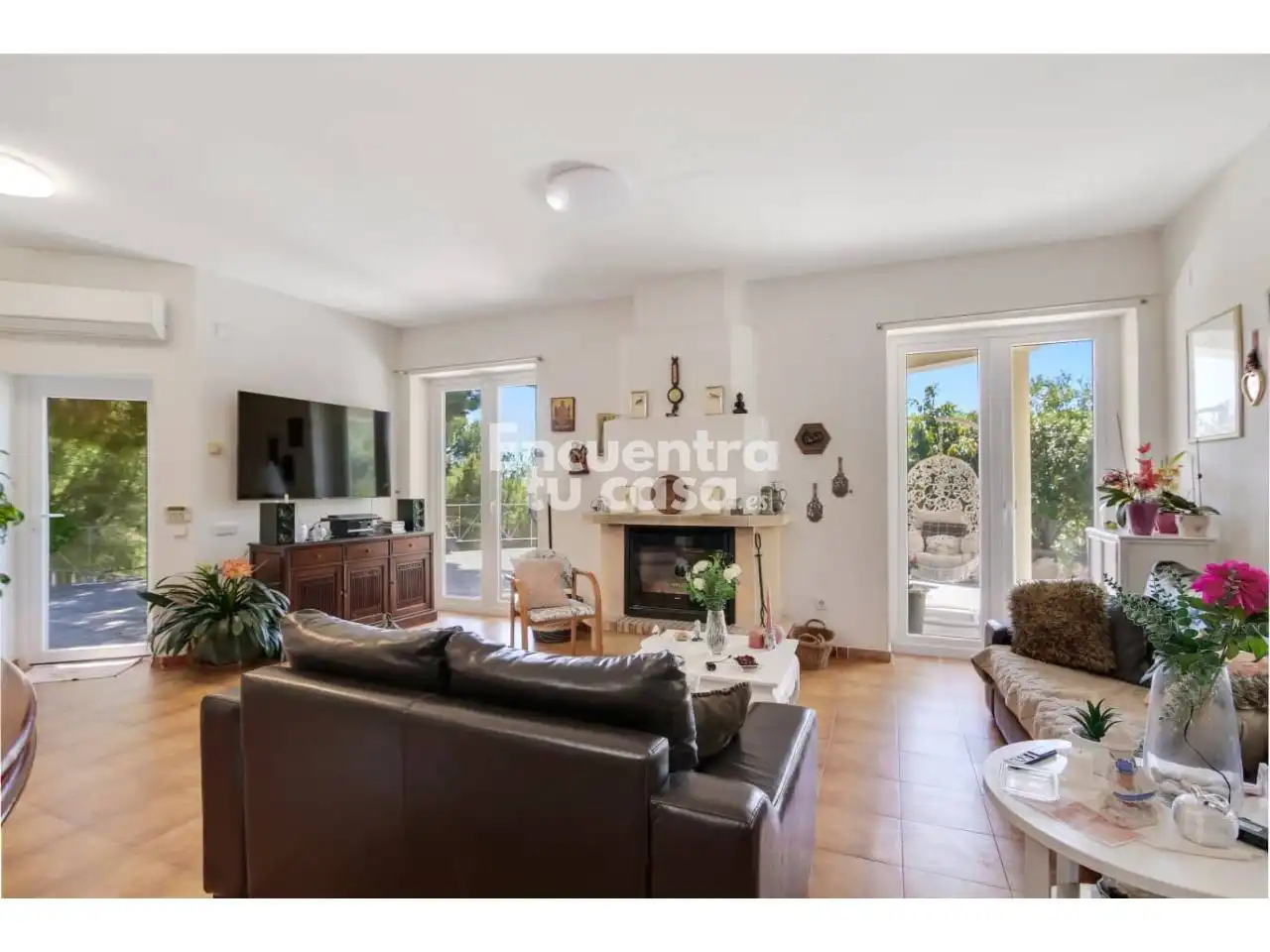 Sala de estar de Casa o chalet en venta en Altea con Aire acondicionado, Calefacción y Jardín privado