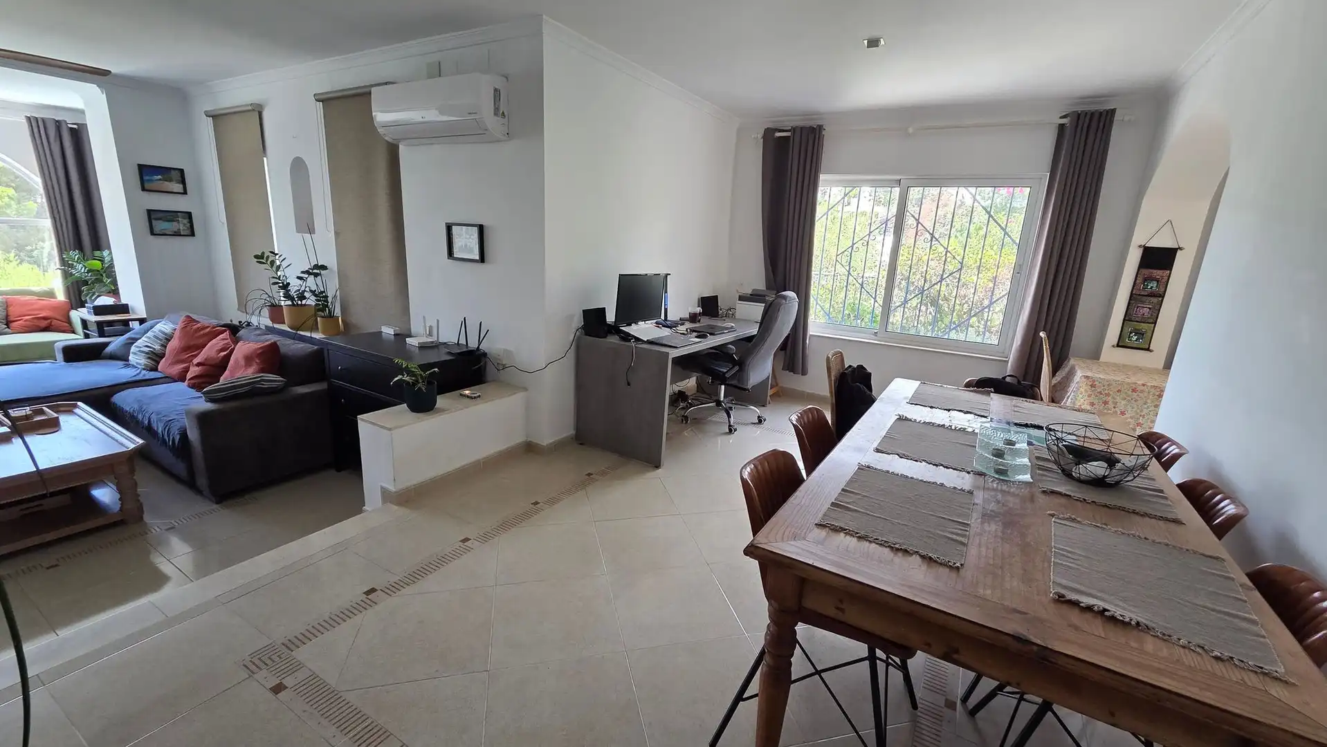 Menjador de Casa o xalet de lloguer en Fuengirola amb Terrassa, Moblat i Balcó