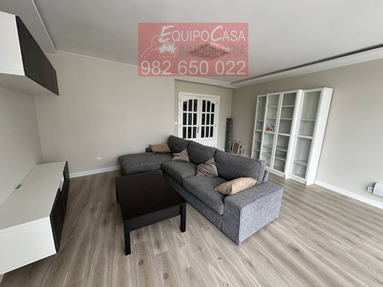 Living room of Duplex to rent in Lugo Capital  with Heating, Terrace and Furnished