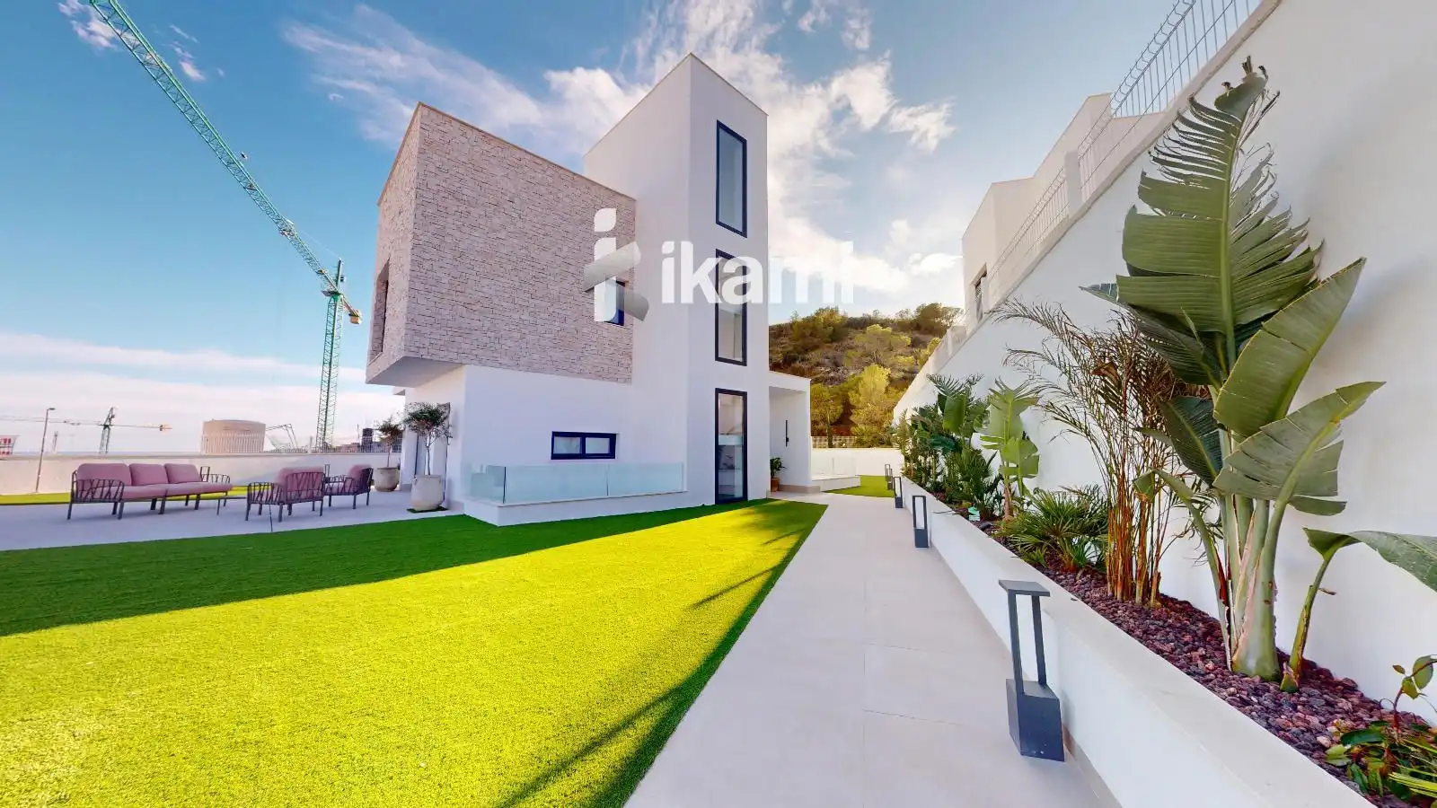 Exterior view of Houses for sale in Finestrat  with Air Conditioner, Heating and Swimming Pool