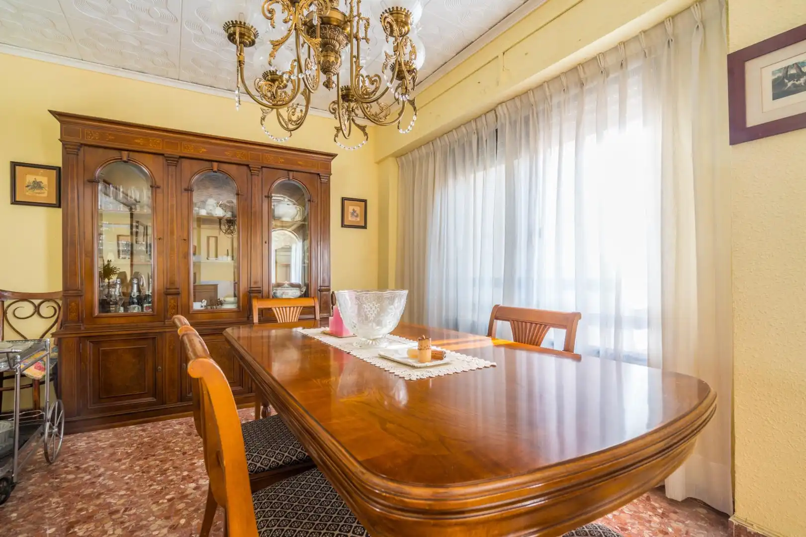 Comedor de Casa adosada en venta en Sagunto / Sagunt con Terraza
