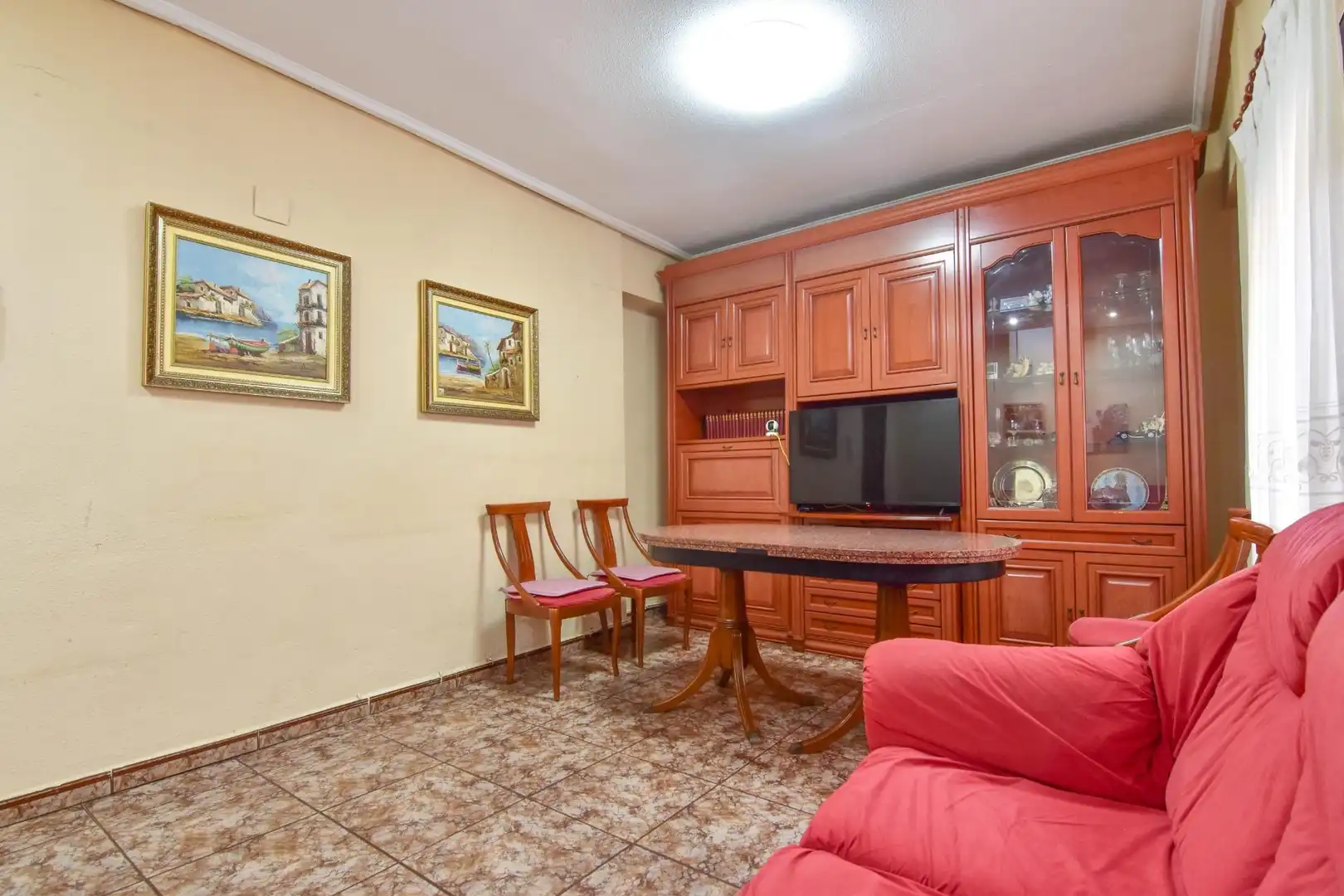 Living room of Flat for sale in Valencia  with Air Conditioner and Terrace