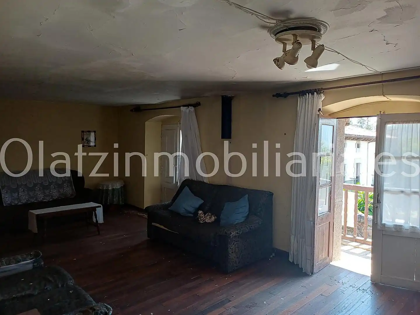 Sala d'estar de Casa o xalet en venda en Karrantza Harana / Valle de Carranza amb Terrassa
