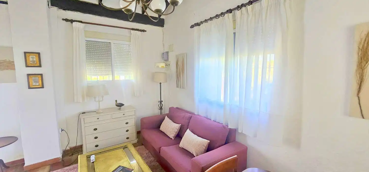 Living room of Detached homes for rent in Vélez-Málaga  with Air Conditioner, Terrace and Swimming Pool