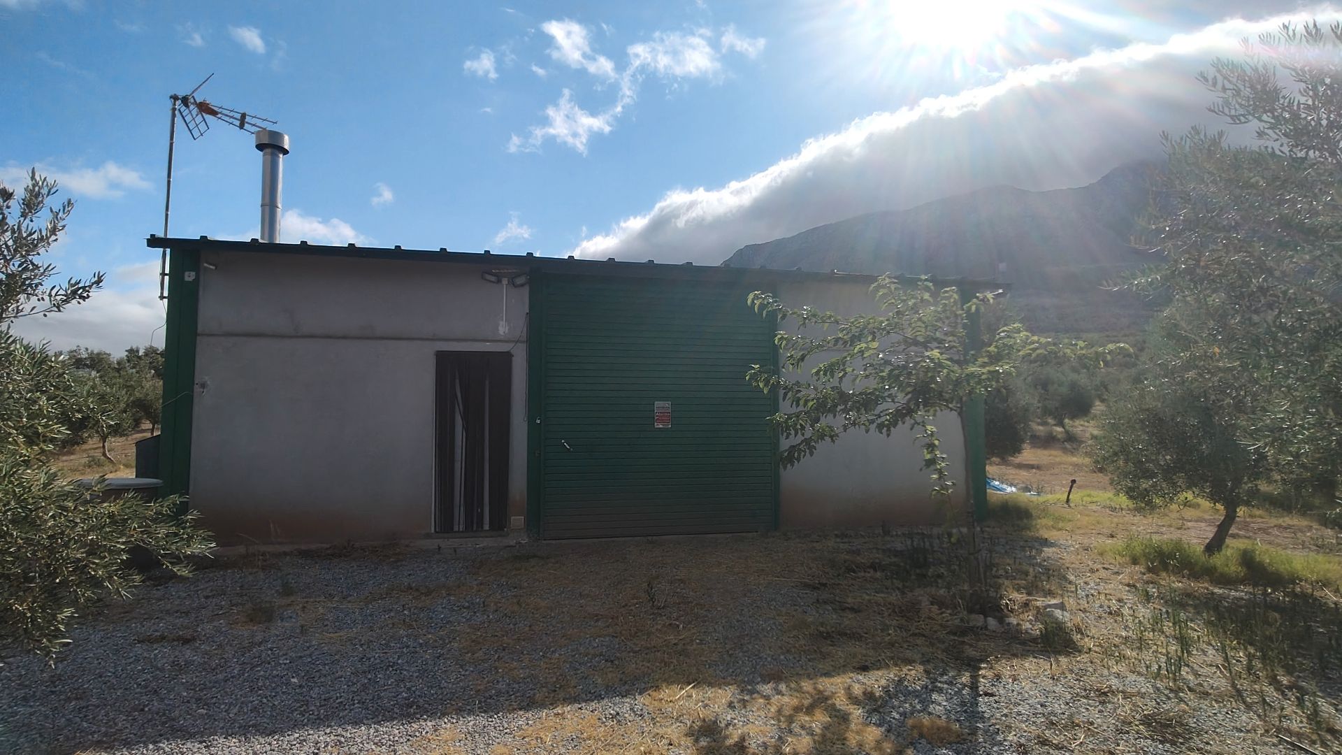 Vista exterior de Casa o chalet en venta en Zújar con Amueblado