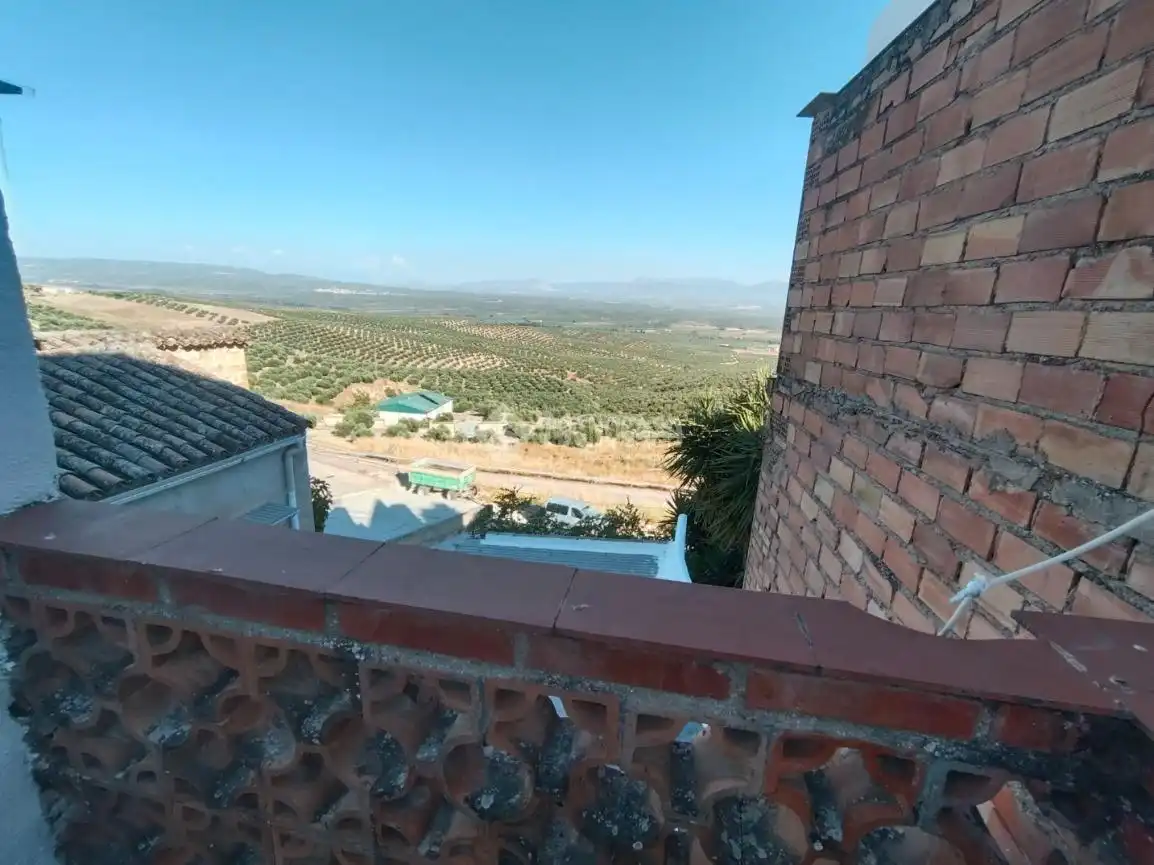 Vista exterior de Casa adosada en venda en Jabalquinto