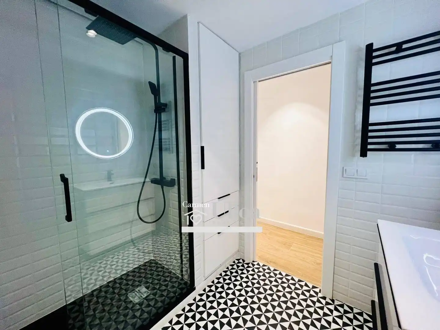 Badezimmer von Wohnung zur Miete in Alicante / Alacant mit Klimaanlage, Heizung und Terrasse