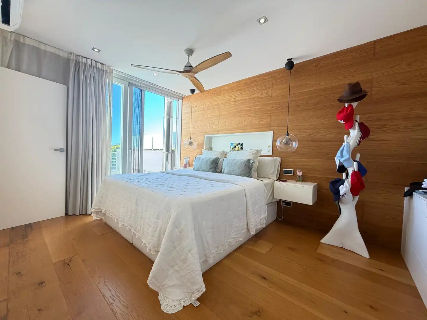 Dormitori de Casa adosada en venda en  Palma de Mallorca amb Aire condicionat, Calefacció i Parquet