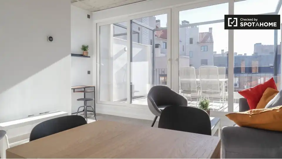 Wohnung mit Terrasse zur Miete in Barrio de Salamanca, imagen 3