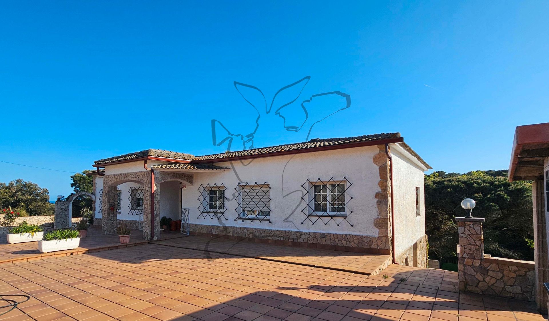 Exterior view of House or chalet for sale in Lloret de Mar  with Heating, Private garden and Balcony