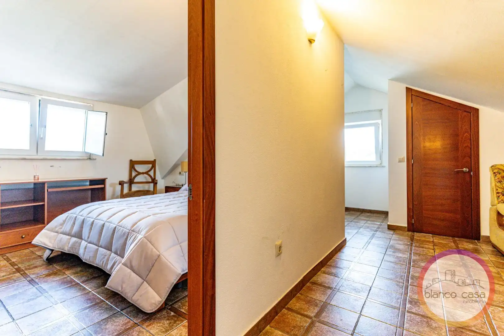 Bedroom of Houses for sale in Dumbría  with Heating, Private garden and Terrace