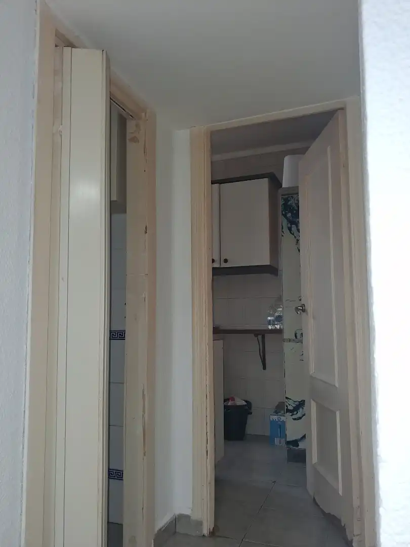 Kitchen of Flat for sale in San Juan de Aznalfarache  with Air Conditioner, Parquet flooring and Balcony