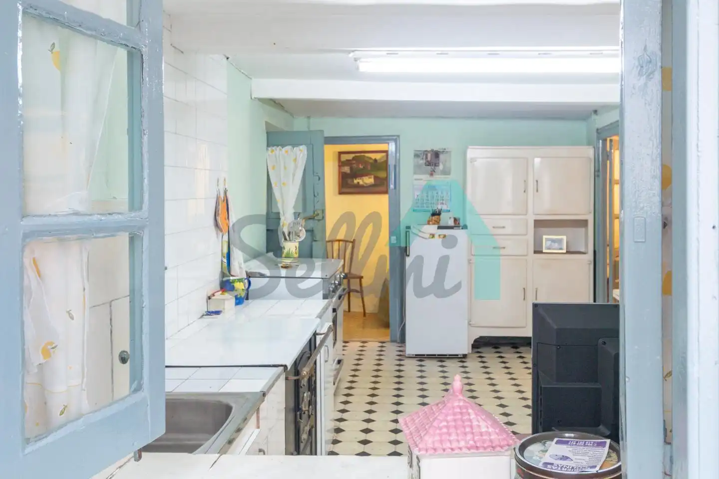 Cocina de Casa adosada en venta en Quirós con Calefacción y Trastero