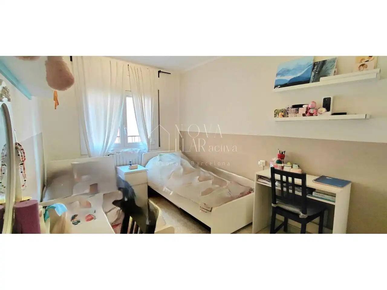 Schlafzimmer von Wohnung zum Verkauf in Balenyà mit Heizung und Balkon