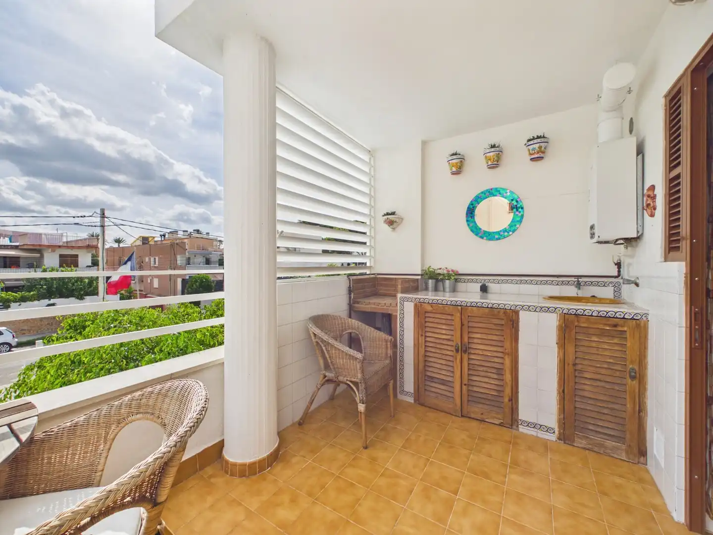 Terraza de Apartamento de alquiler en Platja de Palma