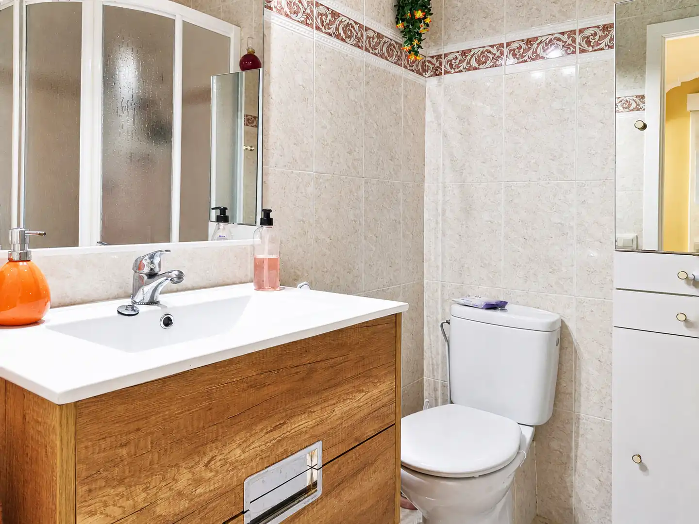 Badezimmer von Wohnung zur Miete in Alicante / Alacant mit Möbliert