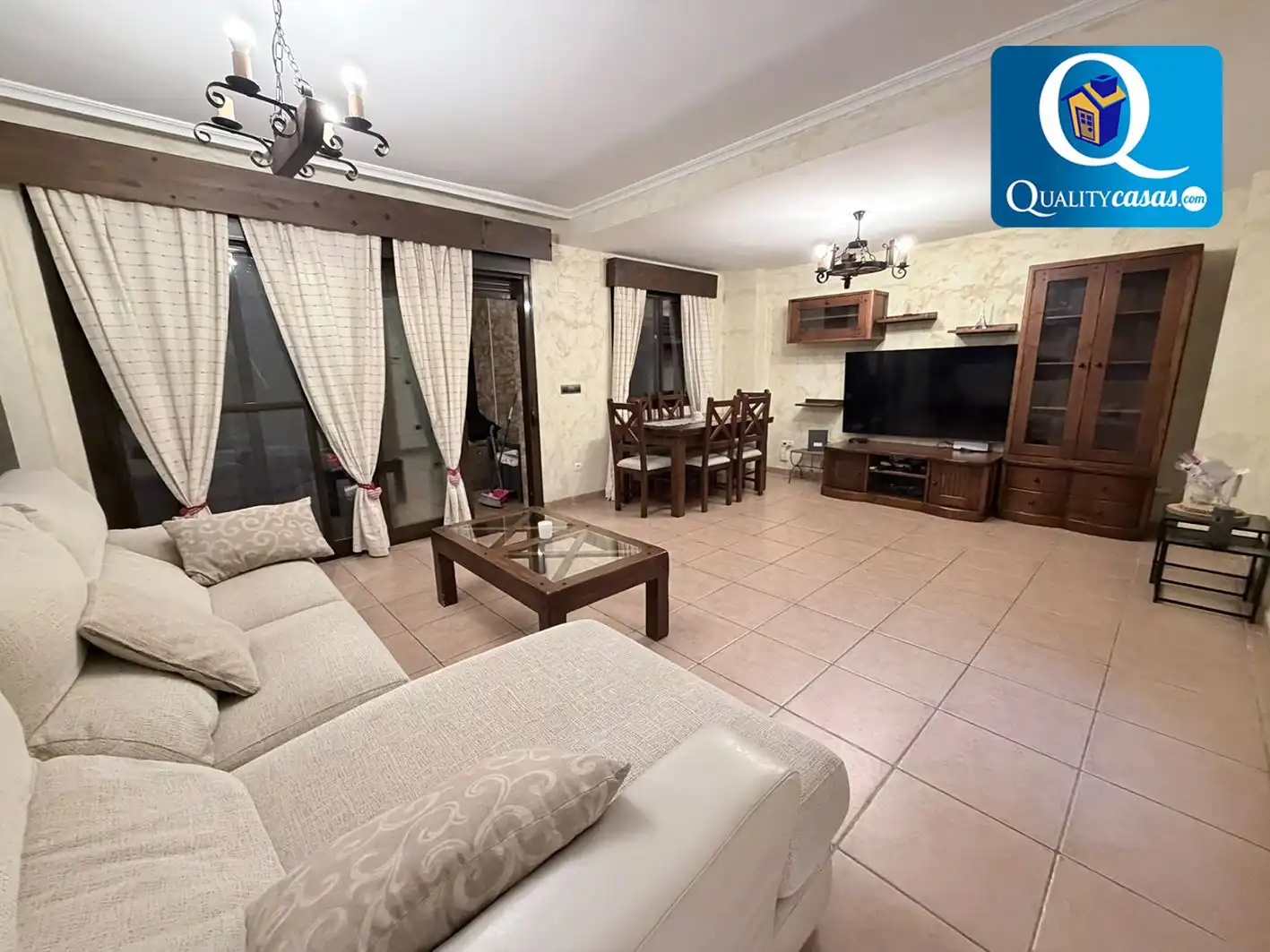 Sala de estar de Casa adosada en venta en Almajada - Ravel  