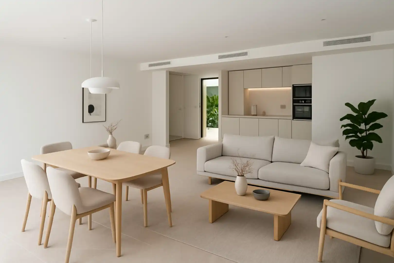 Sala de estar de Apartamento en venta en Marbella con Aire acondicionado, Jardín privado y Terraza