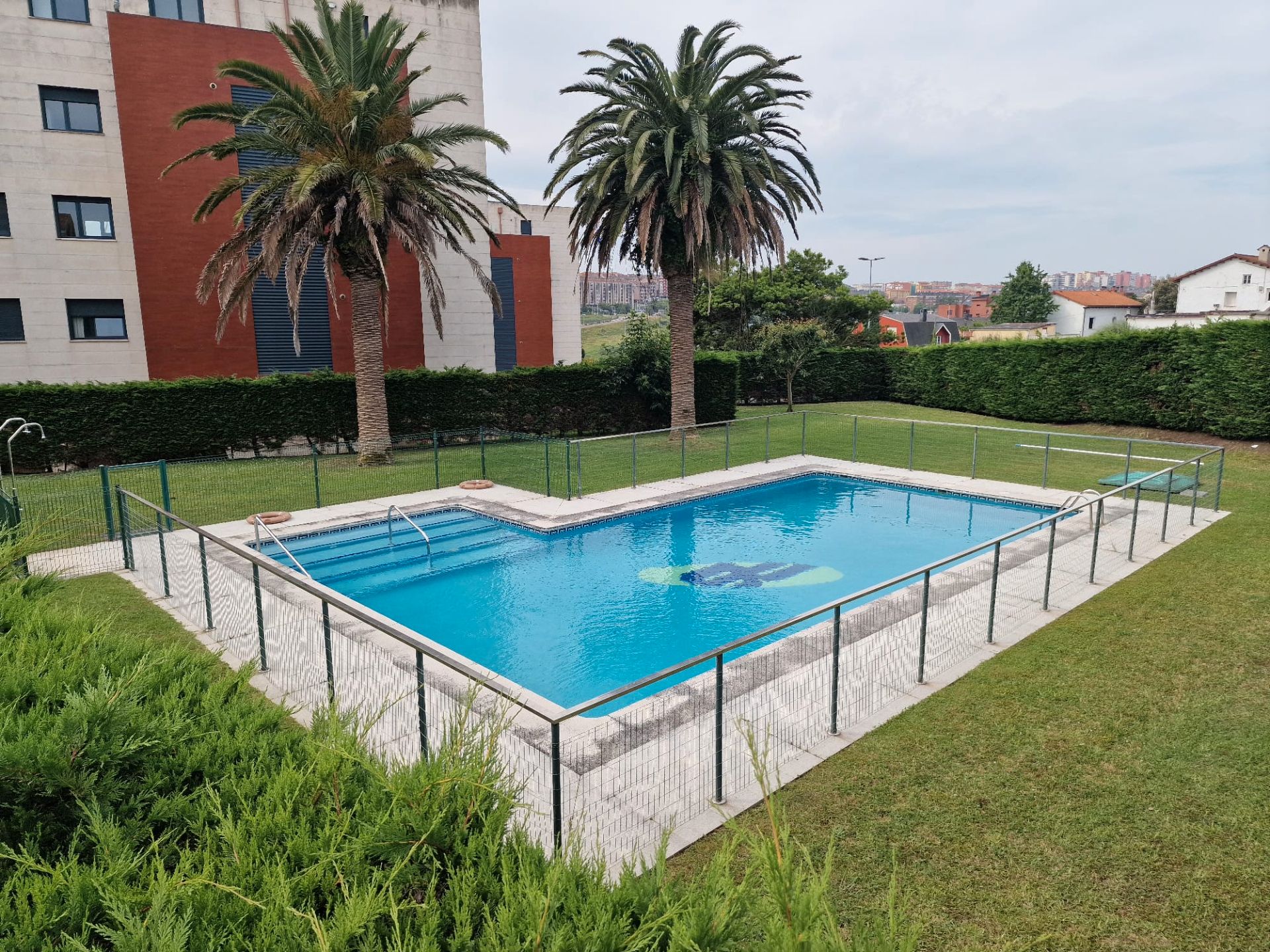 Swimming pool of Flat to rent in Santander  with Heating, Parquet flooring and Storage room