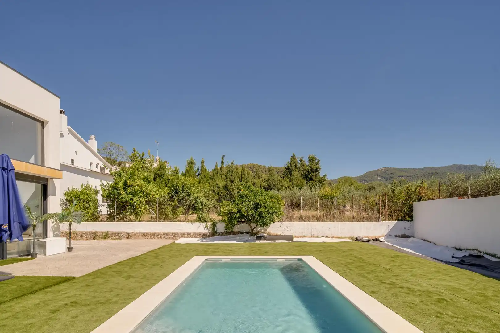 Piscina de Casa o xalet en venda en Sentmenat amb Calefacció i Jardí privat