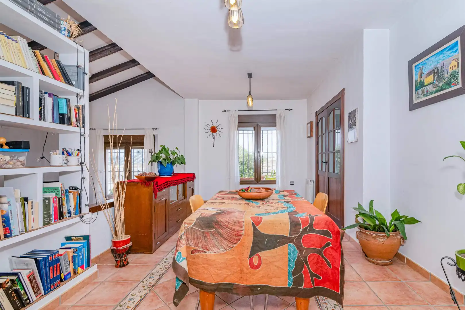 Comedor de Casa o chalet en venta en Alhendín con Calefacción, Jardín privado y Trastero