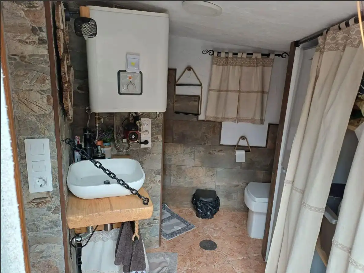 Baño de Finca rústica en venta en Chóvar con Jardín privado, Terraza y Trastero