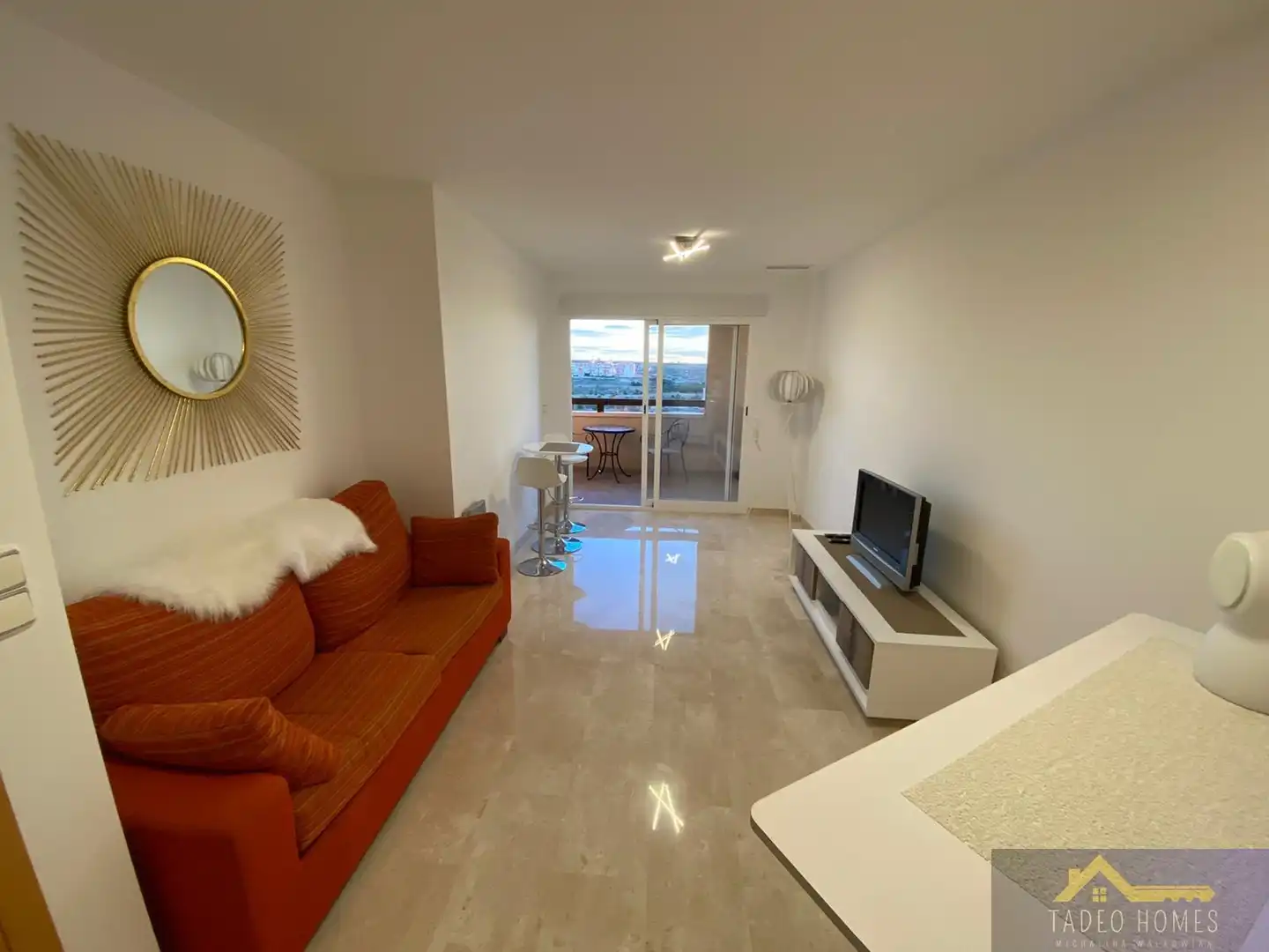 Sala d'estar de Apartament de lloguer en Murcia amb Aire condicionat, Calefacció i Terrassa