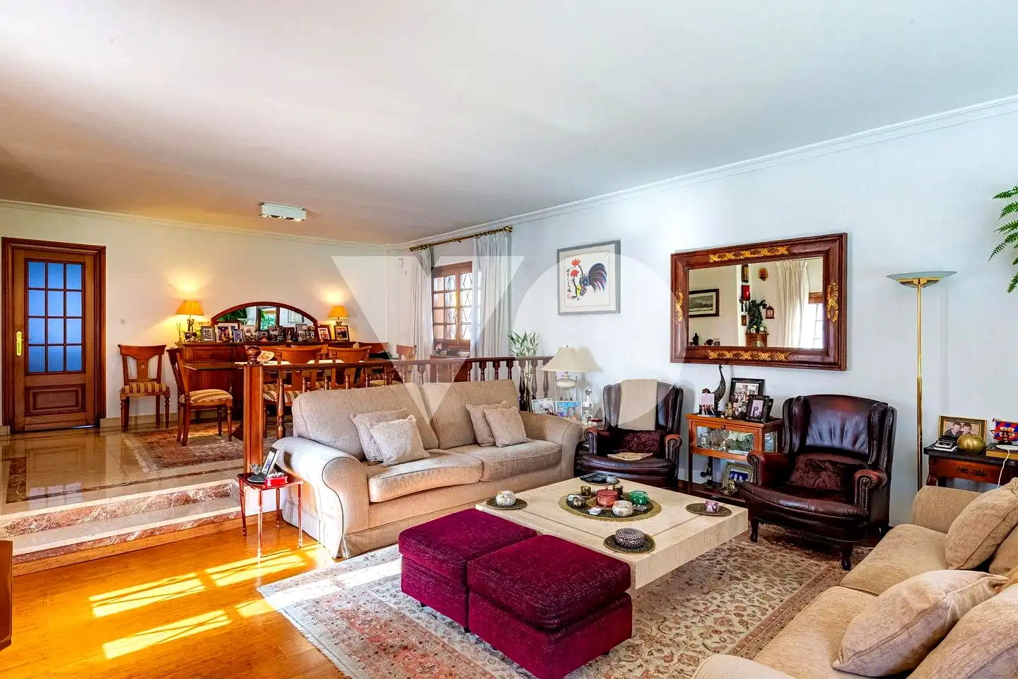 Sala de estar de Casa o chalet en venta en Madrid con Aire acondicionado, Calefacción y Jardín privado