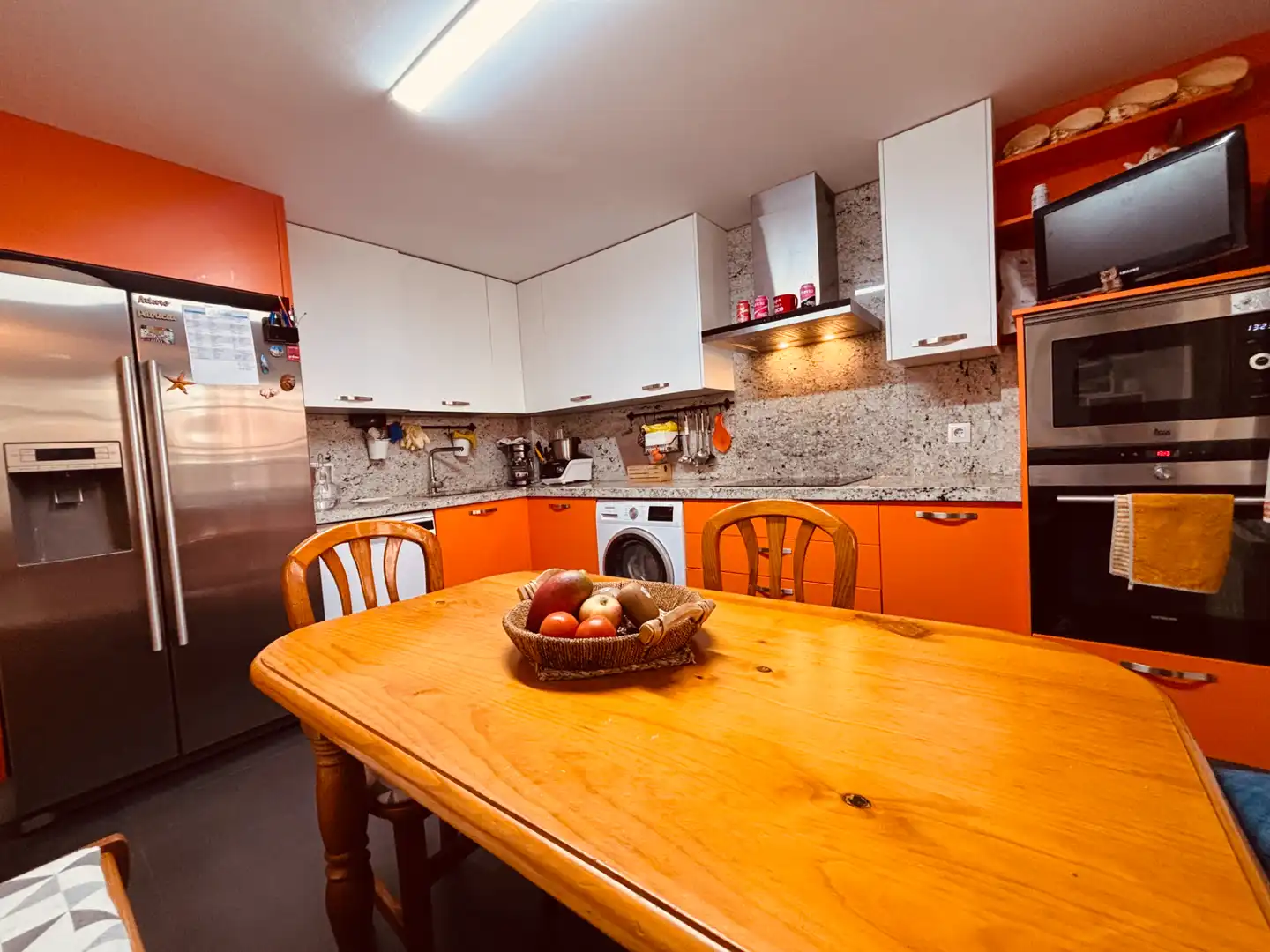 Cocina de Casa adosada en venta en Getafe con Aire acondicionado, Calefacción y Jardín privado