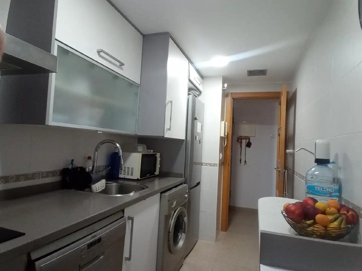 Cuina de Apartament en venda en Moncofa amb Terrassa, Piscina i Moblat