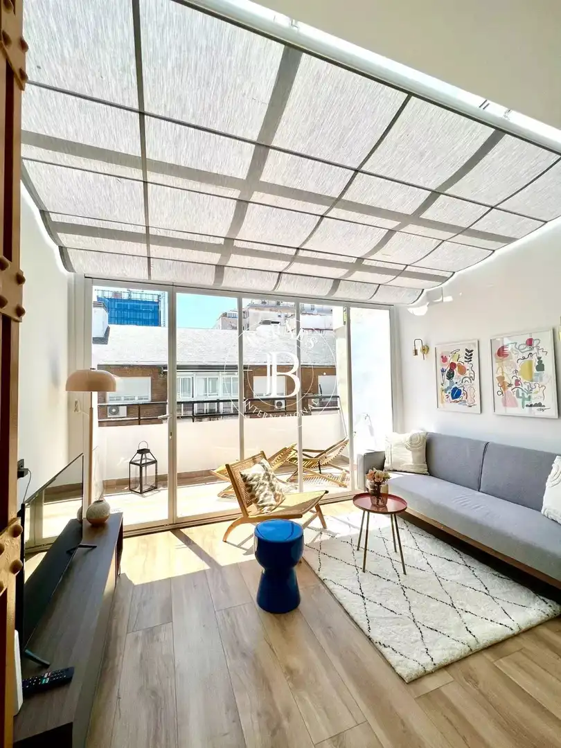 Terrace of Attic for rent in Madrid  with Air Conditioner, Heating and Furnished