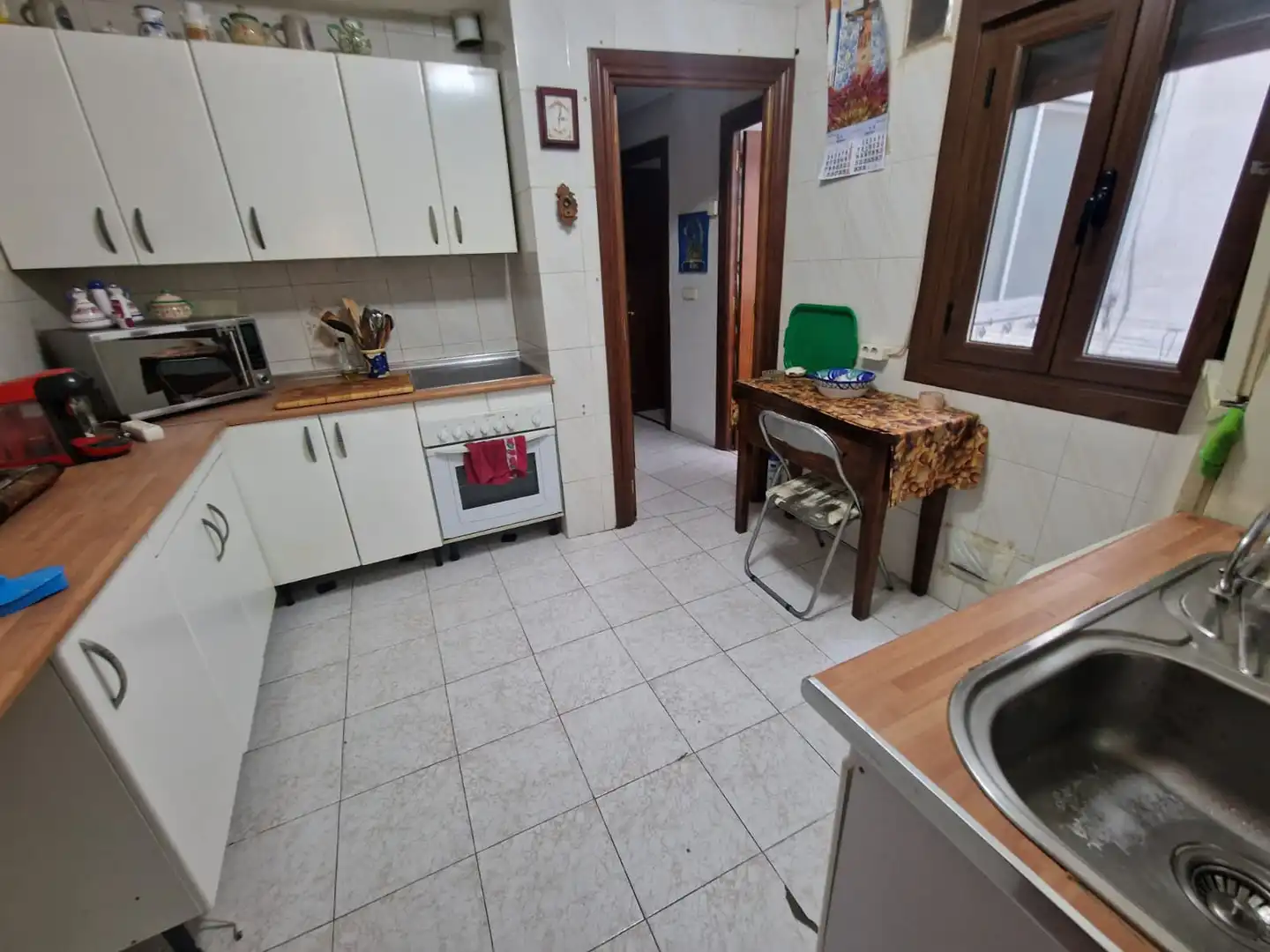 Cocina de Piso en venta en Talavera de la Reina con Calefacción, Trastero y Amueblado