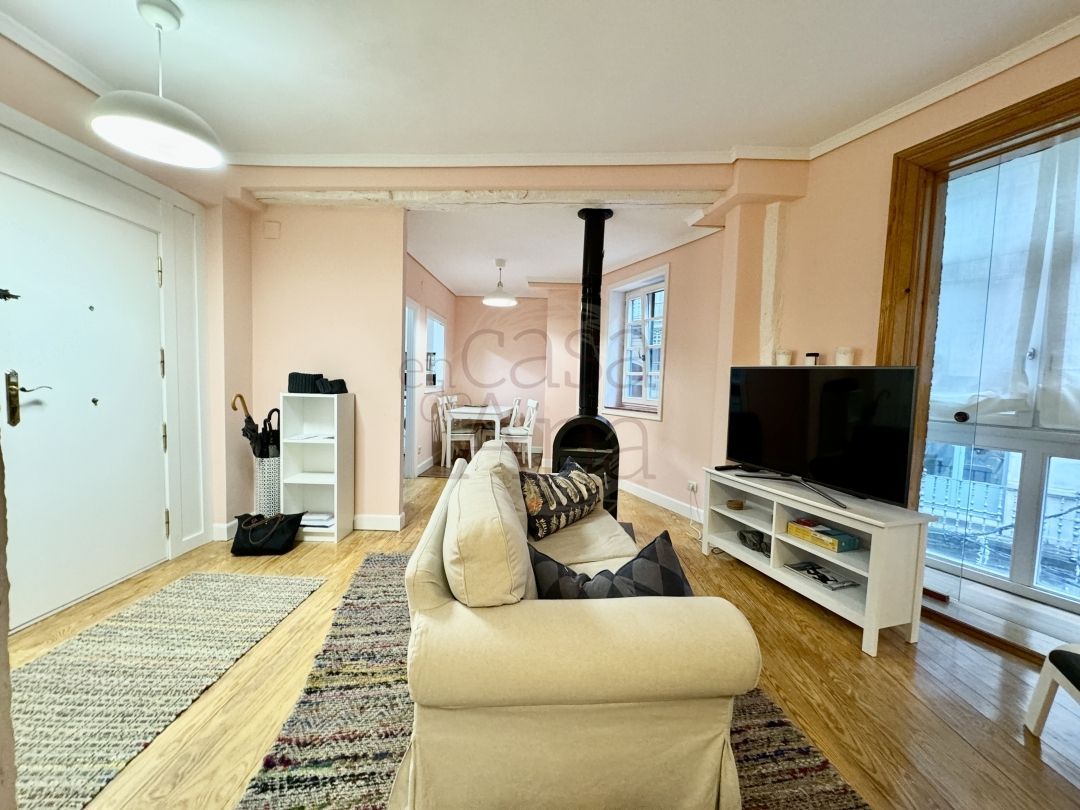 Living room of Flat to rent in Bilbao   with Heating