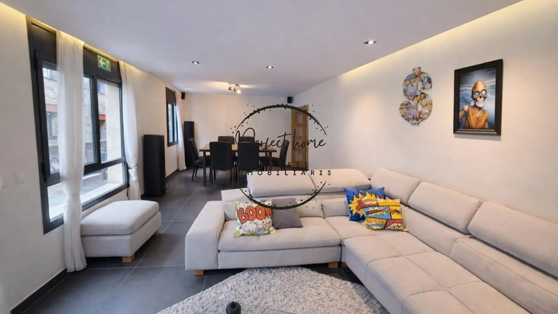 Sala de estar de Planta baja en venta en Ordino con Jardín privado y Terraza