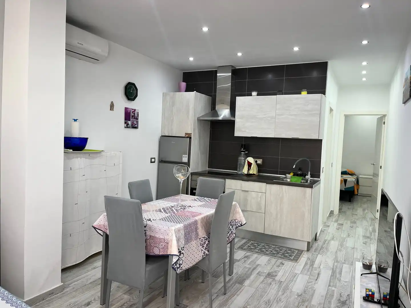 Cocina de Apartamento en venta en Adeje con Aire acondicionado, Jardín privado y Terraza